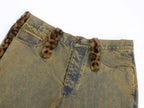 Rabiun Heavyweight Selvedge Denim - Forest Green & Yellow Overdye - Rabiun