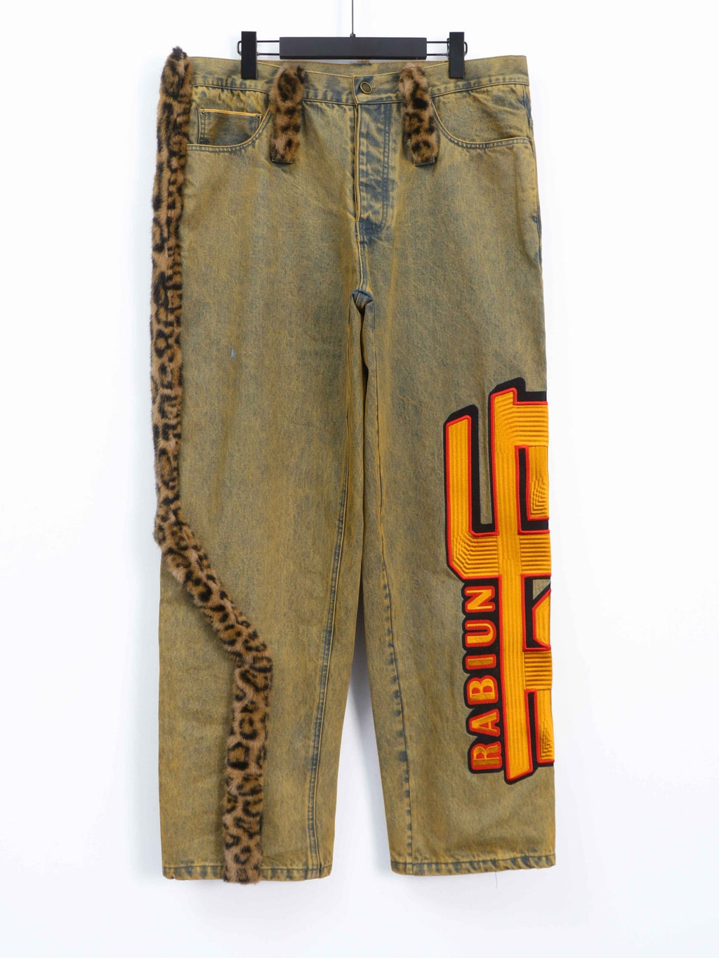 Rabiun Heavyweight Selvedge Denim - Forest Green & Yellow Overdye - Rabiun