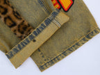 Rabiun Heavyweight Selvedge Denim - Forest Green & Yellow Overdye - Rabiun